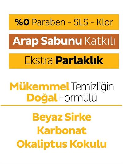 Sleepy Easy Clean Beyaz Sabun Katkılı+Çamaşır Suyu Katkılı+Arap Sabunu Katkılı 3X100