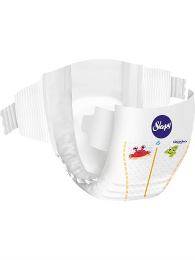 Sleepy Extra Aylık Fırsat Paketi Günlük Aktivite Bezi 6 Numara Xlarge 96lı