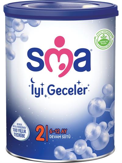 SMA İyi Geceler 2 800 gr 6-12 Ay Devam Sütü