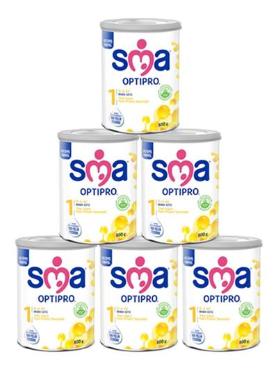 SMA Optipro 1 0-6 Ay Bebek Sütü 800 gr x 6 Adet