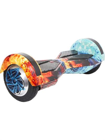 Smart Balance Elektrikli Kaykay Hoverboard 8.5 Inch Ledli Uzay Kasa Alev Desen