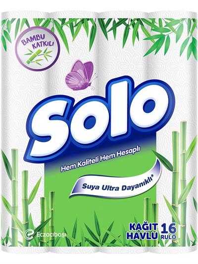 Solo Bambu Katkılı Kağıt Havlu 16lı