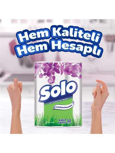 Solo Kağıt Havlu 12 Adet