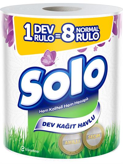 Solo Kağıt Havlu Dev Rulo (1=8)