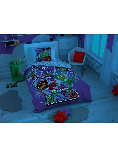 Taç Pj Masks Hero Lisanslı Tek Kişilik Nevresim Takımı