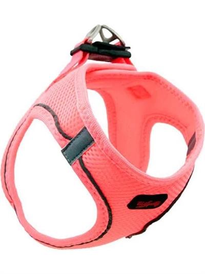 TailPetz Tailpetz Air Mesh Köpek Göğüs Tasması Neon Pembe M
