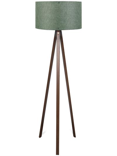 Takoz Göbekli Ahşap Üç Ayaklı Lambader