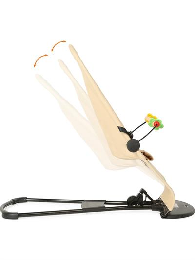 Tcherci Pabeki 3 Kademeli Oyuncaklı Sallanır Ana Kucağı - Bej