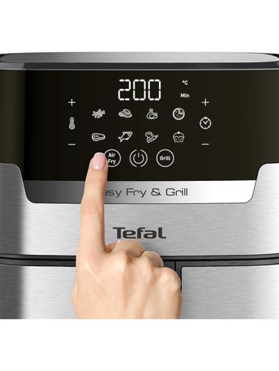 Tefal EY505D Easy Fry & Grill Precision+ Yağsız Fritöz Airfryer, 4,2 Litre