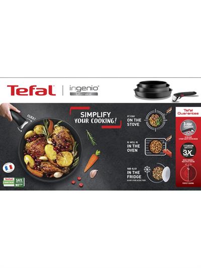 Tefal L76490 Ingenio Titanyum 3X Ultimate Büyük Tava ve Tencere Seti 12 Parça