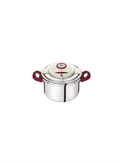 Tefal P44114 Clipso+ Precision Katlanabilir Saplı Düdüklü Tencere 8 L