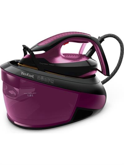 Tefal SV8152E Express Vision Buhar Kazanlı Ütü Mor – Siyah