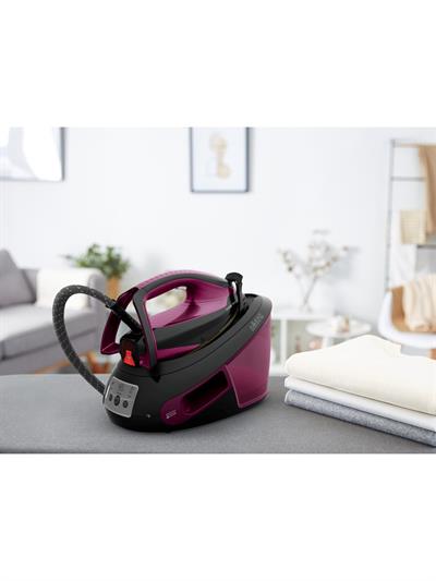 Tefal SV8152E Express Vision Buhar Kazanlı Ütü Mor – Siyah
