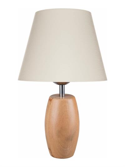 Top Abajur Kayın Ayak / Krem Şapka