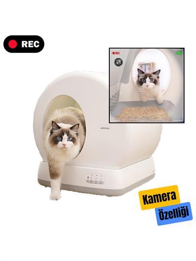 Ubtech Ucat C10 Pro Kameralı Akıllı Otomatik Kedi Tuvaleti