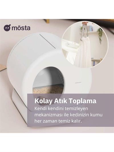 Ubtech Ucat C10 Pro Kameralı Akıllı Otomatik Kedi Tuvaleti