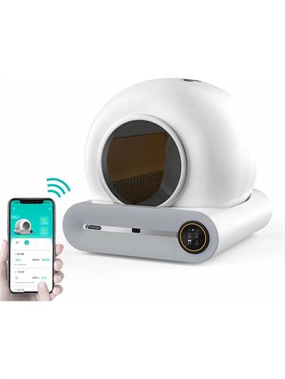 Yasomi Smart Cat Cleaner 9 lt Kapasiteli ve Wifi Uygulama Bağlantılı Kedi Tuvaleti