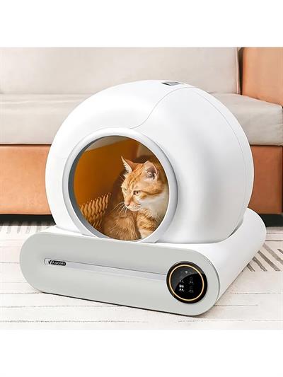 Yasomi Smart Cat Cleaner 9 lt Kapasiteli ve Wifi Uygulama Bağlantılı Kedi Tuvaleti