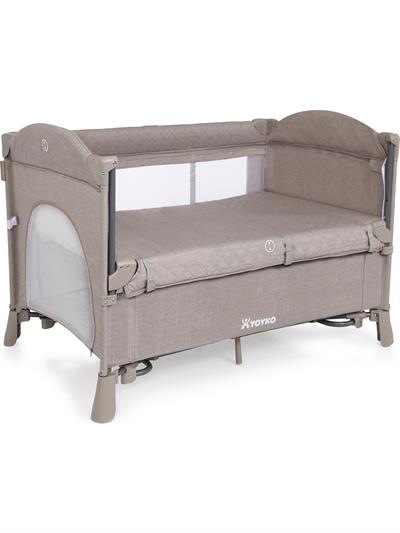 Yoyko Exclusive Comfort 8 in 1 Anne Yanı Park Yatak Oyun Parkı Haki 70 x 110 cm