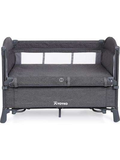 Yoyko Exclusive Comfort 8 in 1 Anne Yanı Park Yatak Oyun Parkı Haki 70 x 110 cm