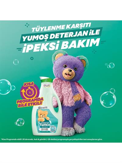 Yumoş Sıvı Deterjan Hassas Giysiler İçin İpeksi Bakım 2520 ml