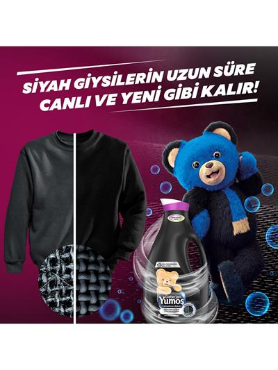 Yumoş Sıvı Deterjan Siyahlar İçin Canlandırıcı Bakım 2520 ml
