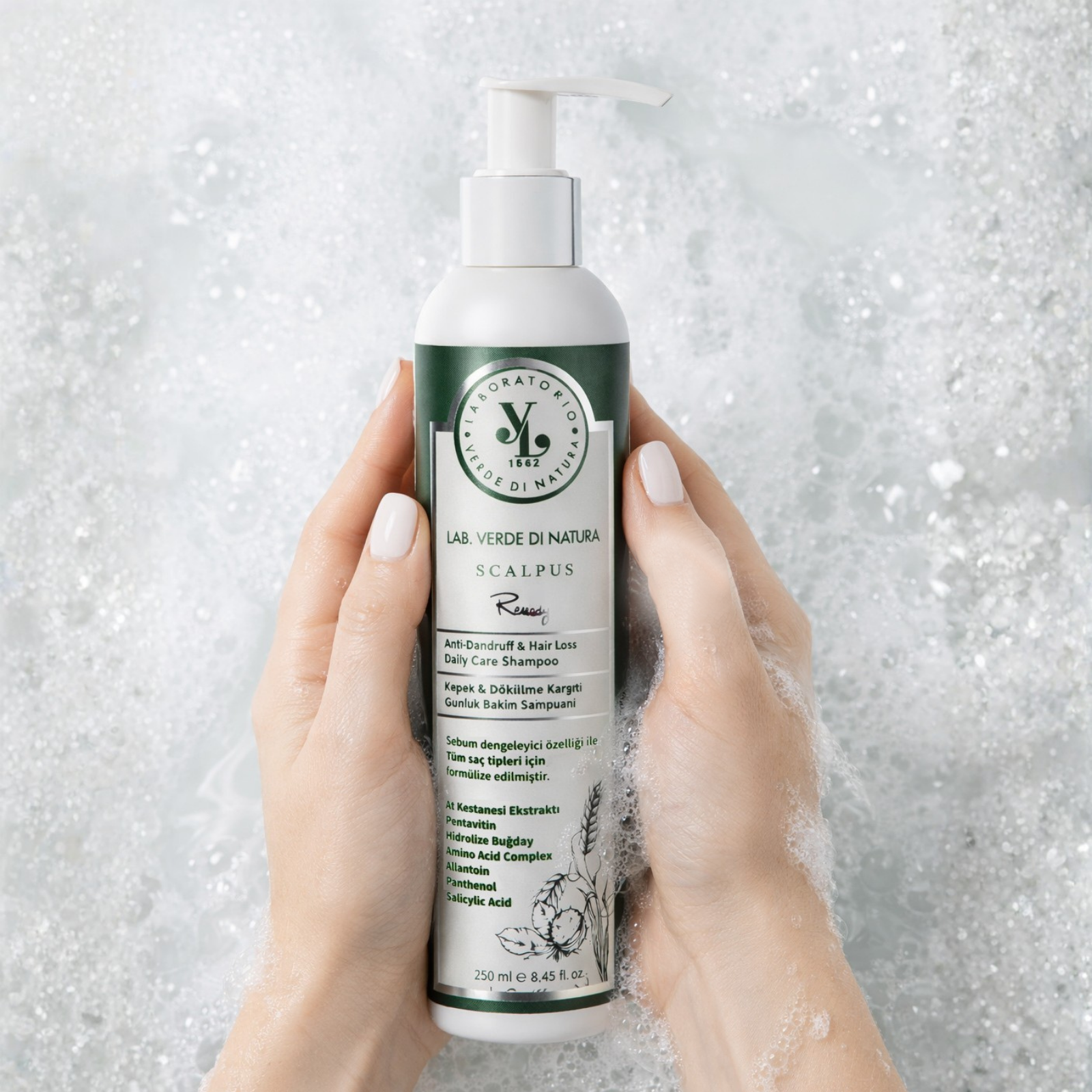 Lab Verde Di Natura Scalp Remedy Anti Dandruff & Sebum Balancing Shampoo ürün görseli 2