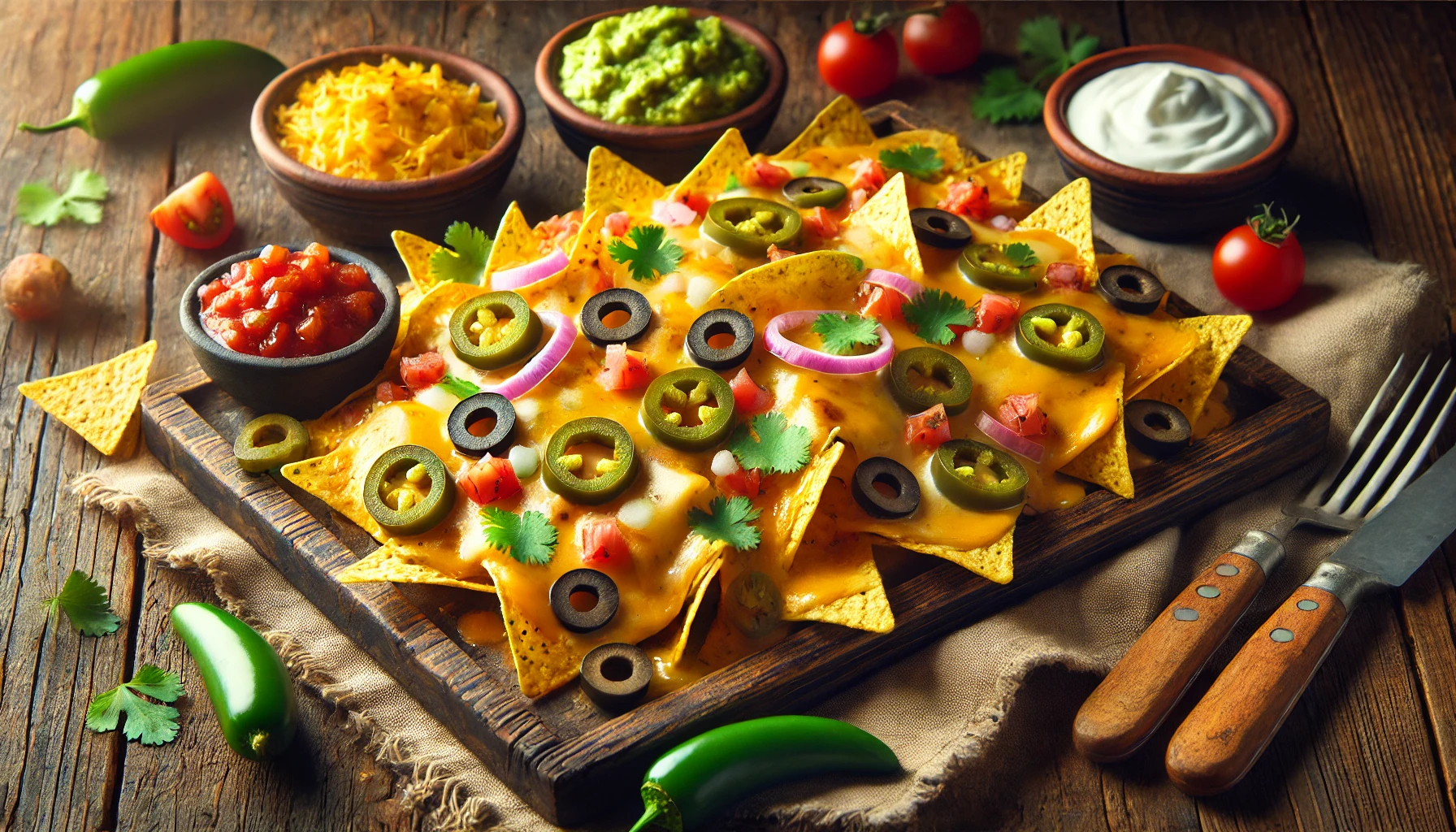 Nachos ile Fırında Peynirli ve Acılı Nachos Tarifi