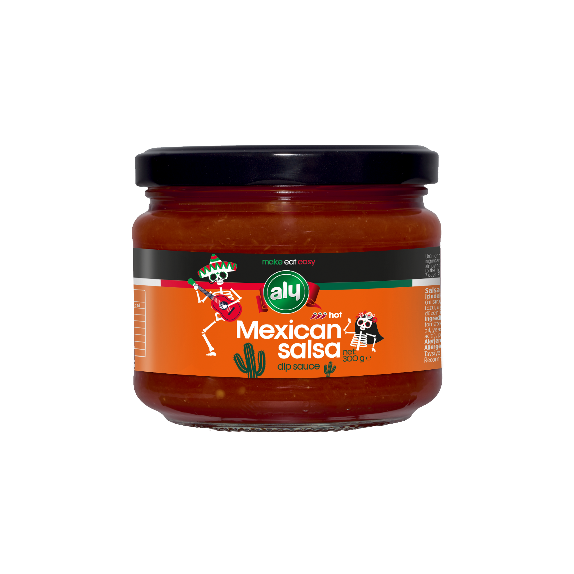 Aly Salsa Hot Sos 300 gr (Koli)