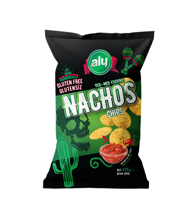 Aly Glutensiz Nachos Cips 425 Gr