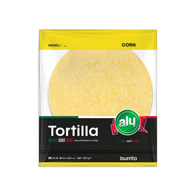 Aly Mısırlı Tortilla 25 cm 6' lı