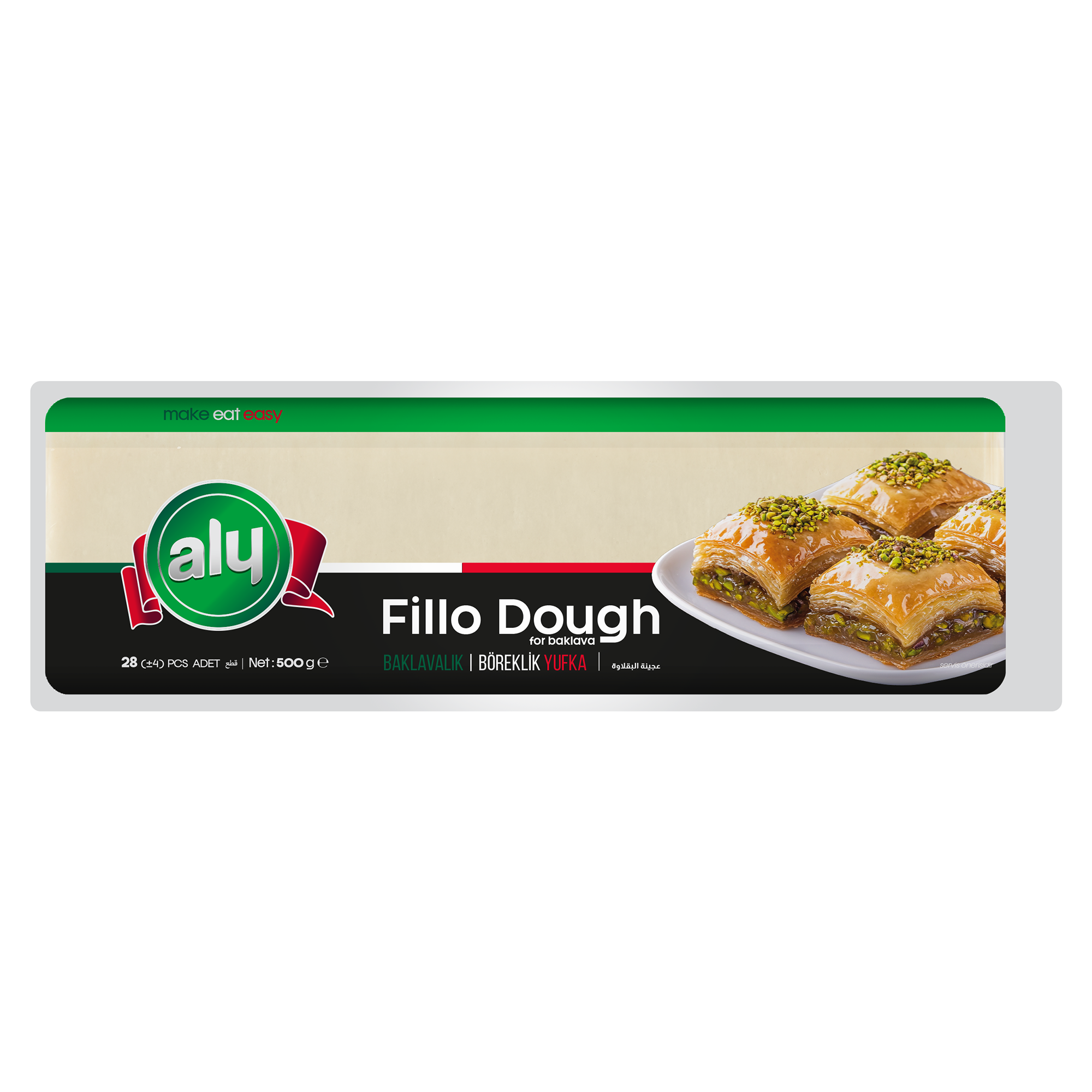 Aly Baklavalık  Yufka 500 gr 20' li (Koli)