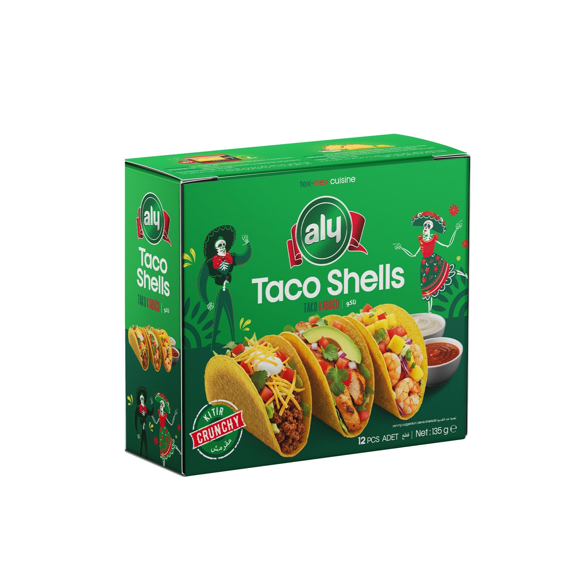 Aly Taco Pack of 12 Boxed (Carton)