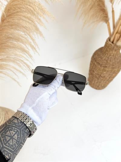 ALEN - Silver/Siyah UV-400 Korumalı Güneş Gözlüğü