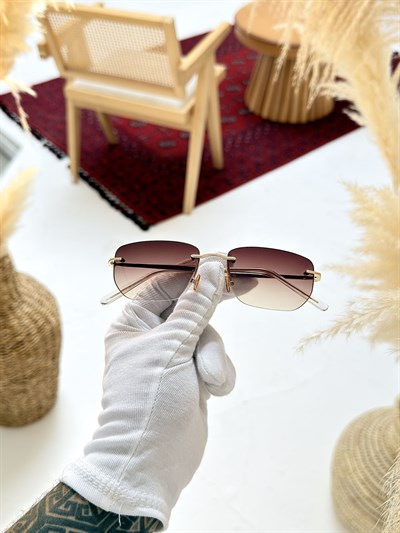 CALISTA -  Gold/Brown UV-400 Korumalı Güneş Gözlüğü