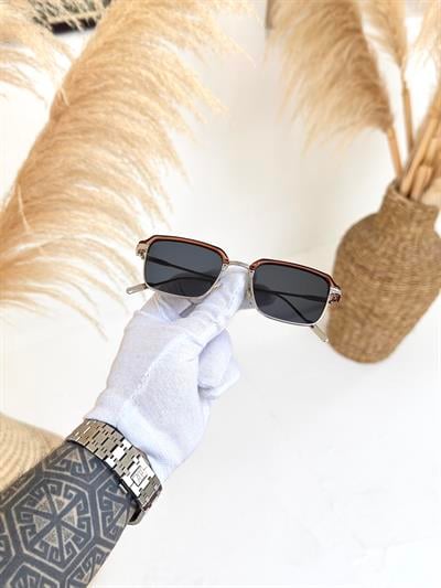 MIEL - Silver/Kahve UV-400 Korumalı Güneş Gözlüğü