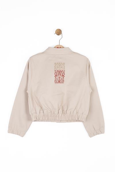 Nk Kız Çocuk Elope Ceket 8-14 Yaş Bej