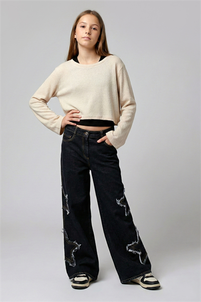 Dmb Kız Çocuk 2Li Bluz 9-14 Yaş Bej