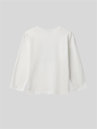Benetton Erkek Çocuk Baskılı Sweatshirt 1-6 Yaş Ekru