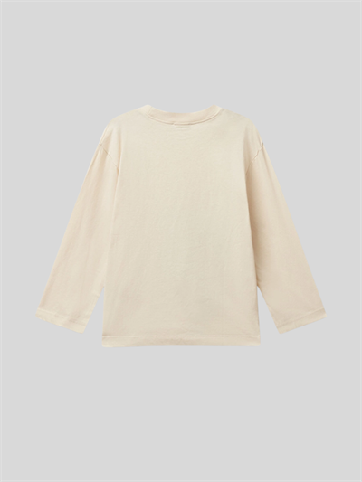 Benetton Erkek Çocuk Baskılı Sweatshirt 1-6 Yaş Ekru