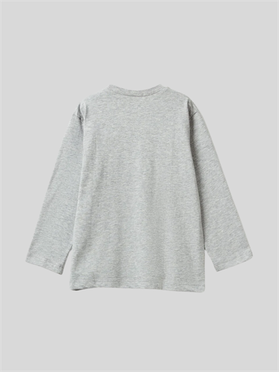 Benetton Erkek Çocuk Baskılı Sweatshirt 1-6 Yaş Gri