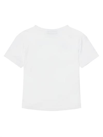 Benetton Erkek Çocuk Baskılı Tshirt 1-6 Yaş Beyaz