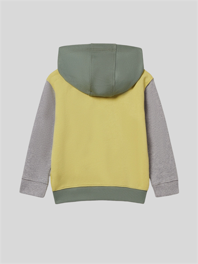 Benetton Erkek Çocuk Kapüşonlu Sweatshirt 1-6 Yaş Sarı