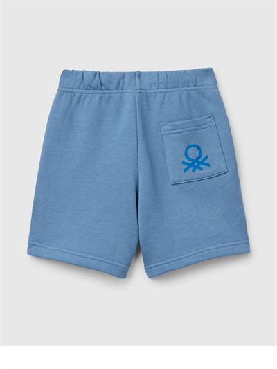 Benetton Erkek Çocuk Şort 1-6 Yaş Mavi