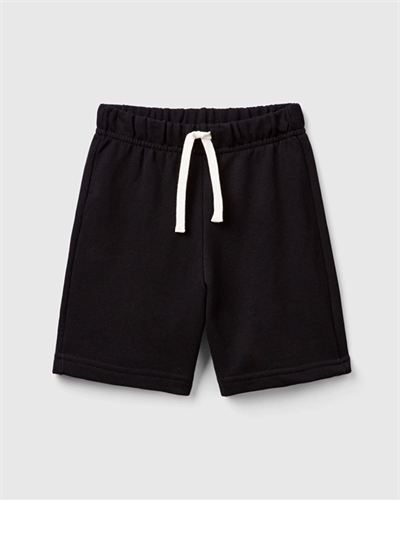 Benetton Erkek Çocuk Şort 1-6 Yaş Siyah