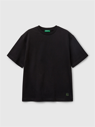 Benetton Erkek Çocuk Tokyo Tshirt 6-14 Yaş Siyah