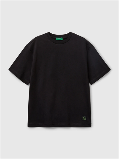 Benetton Erkek Çocuk Tokyo Tshirt 6-14 Yaş Siyah