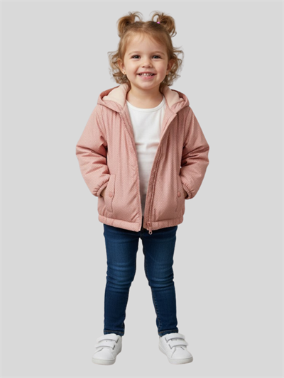 Benetton Kız Bebek Mont 3-18 Ay Pembe