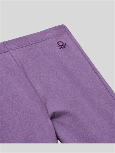 Benetton Kız Çocuk İspanyol Paça Tayt 1-6 Yaş Mor