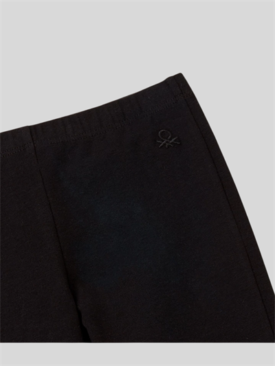 Benetton Kız Çocuk İspanyol Paça Tayt 1-6 Yaş Siyah